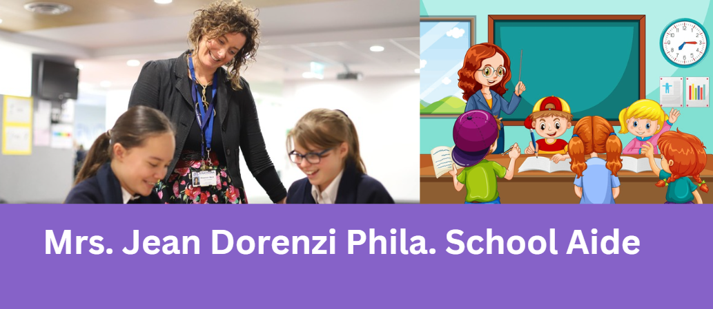 Mrs. Jean Dorenzi Phila. School Aide