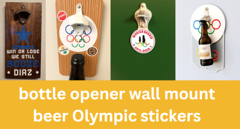 bottle opener wall mount beer Olympic stickers for sale