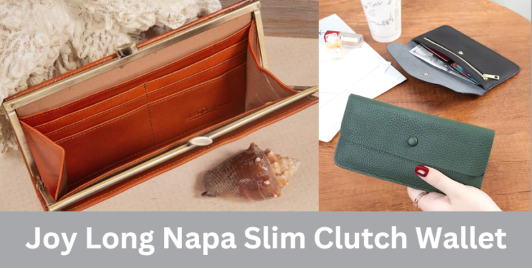 Joy Long Napa Slim Clutch Wallet