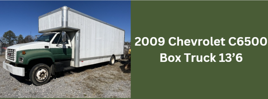 2009 Chevrolet C6500 Box Truck 13’6