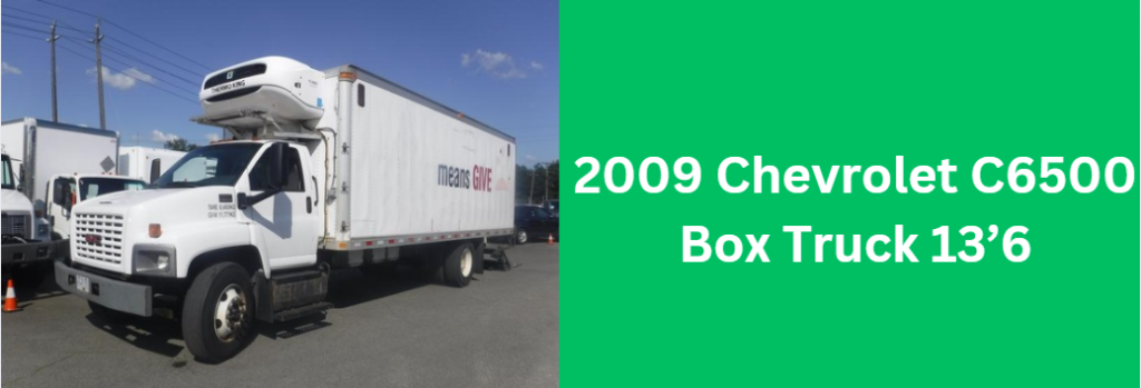 2009 Chevrolet C6500 Box Truck 13’6