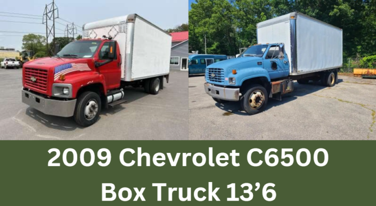 2009 Chevrolet C6500 Box Truck 13’6