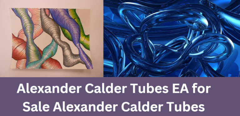 Alexander Calder Tubes EA for Sale Alexander Calder Tubes