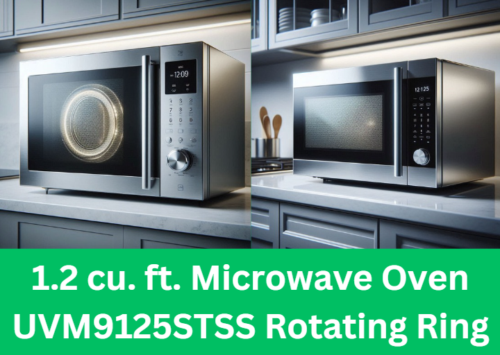 1.2 cu. ft. Microwave Oven UVM9125STSS Rotating Ring