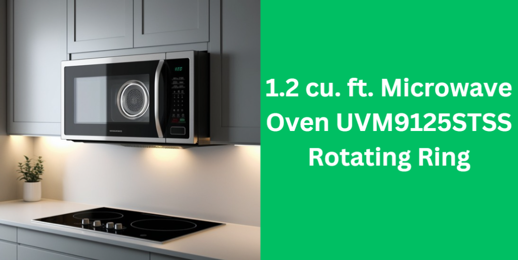 1.2 cu. ft. Microwave Oven UVM9125STSS Rotating Ring